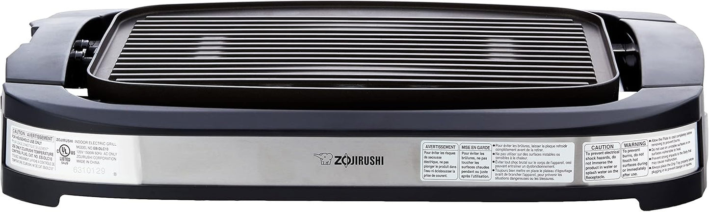 Zojirushi Electric Indoor Grill, Stainless Black