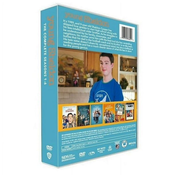Young Sheldon Complete Series 1-6 (DVD) -English only