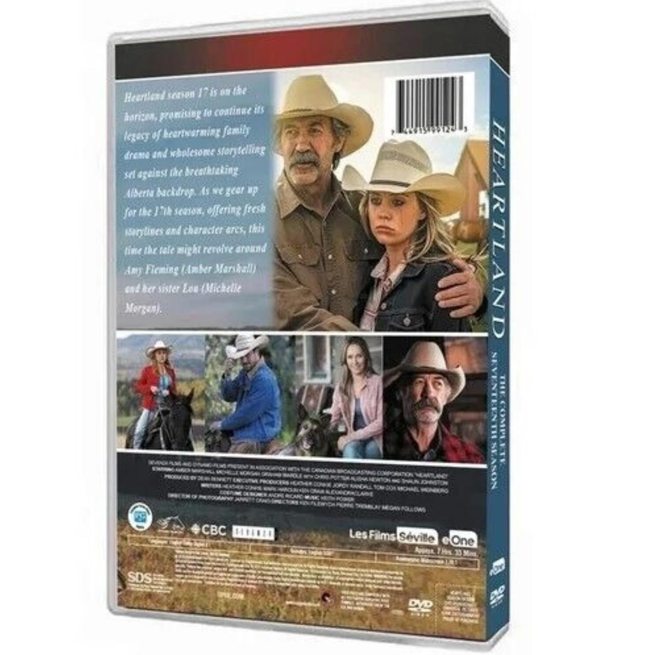 Heartland The Newest Season 17 DVD Box Set Region 1 USA, Canadian TV series, TV Drama