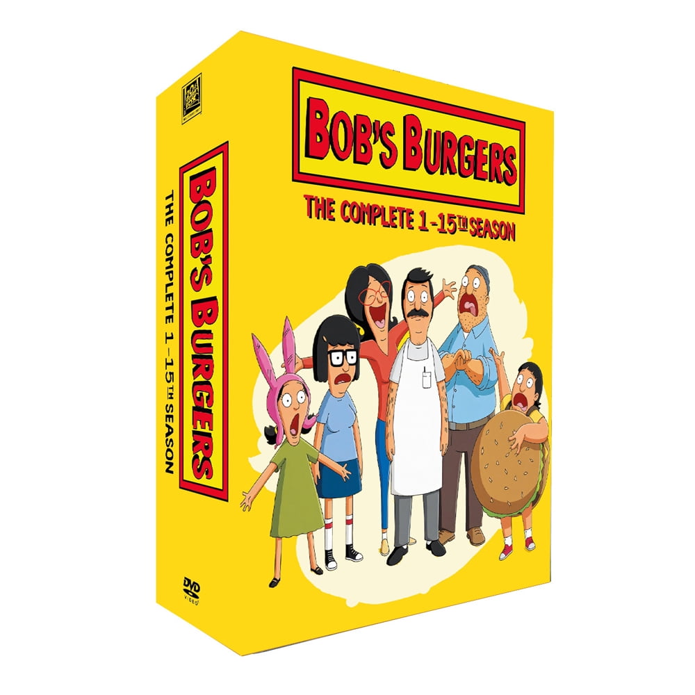 Bob's Burgers The Complete Series Season 1-15 DVD 42-Disc Box Set New Movie