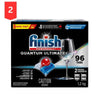 Finish Quantum Ultimate+ Dishwasher Detergent, 96 Tablets - 2 Pack