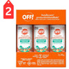 OFF! Familycare Smooth & Dry Insect, Mosquito and Tick Repellent, 6 x 170g