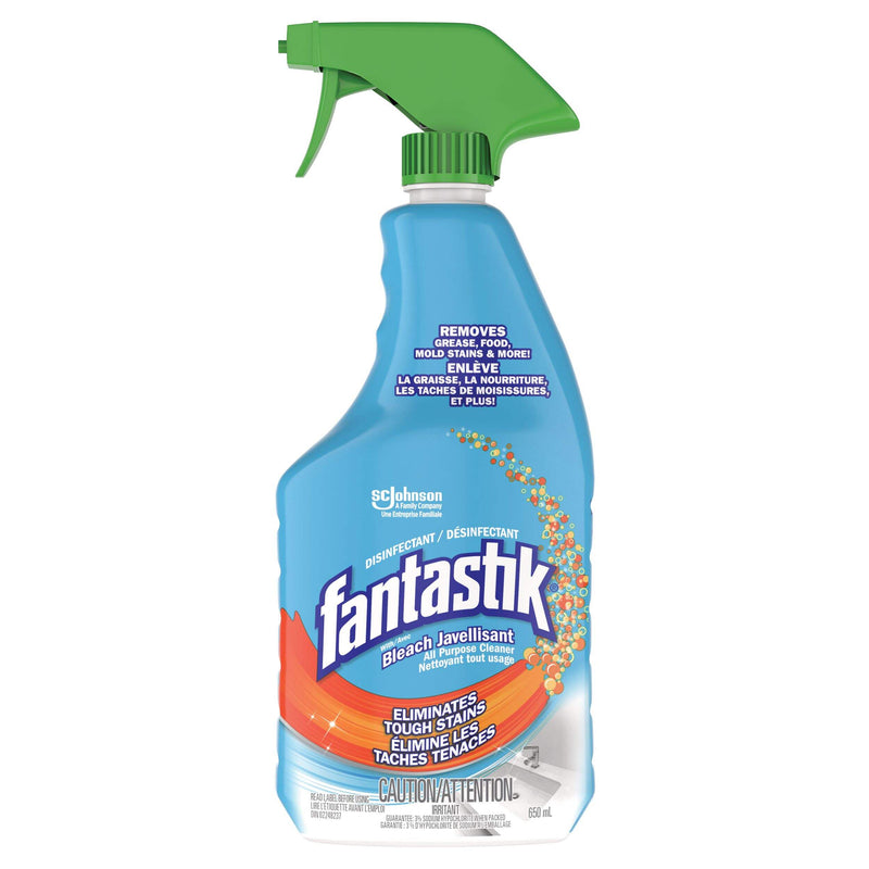 Fantastik All-Purpose Disinfectant Spray with Bleach, 650-mL | 2 Pack