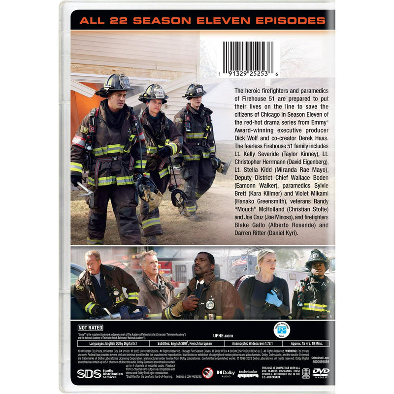 Chicago Fire Complete Series 1 to 11 (DVD) -English Only