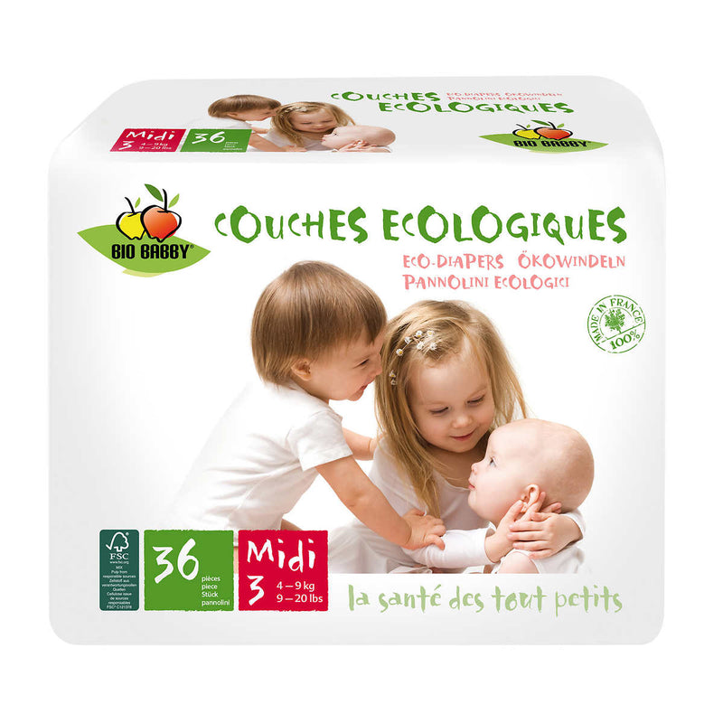 Bio Babby Eco Diapers Midi