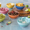 overandback “Tropical” Stoneware Bowls, 6-piece