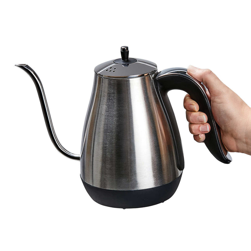 Capresso Stainless Steel 1.2L Programmable Pour Over Coffee Kettle