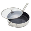 Blue Diamond Triple Steel Deep Sauté Pan with Lid, 28 cm / 4.34 L