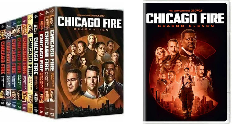 Chicago Fire Complete Series 1 to 11 (DVD) -English Only