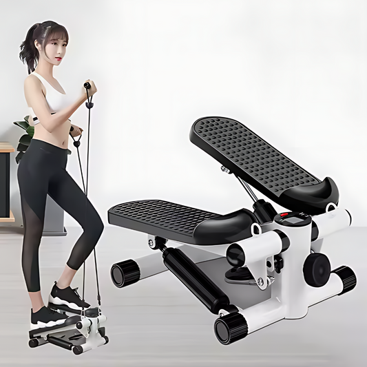 Mini Stepper with Resistance Bands